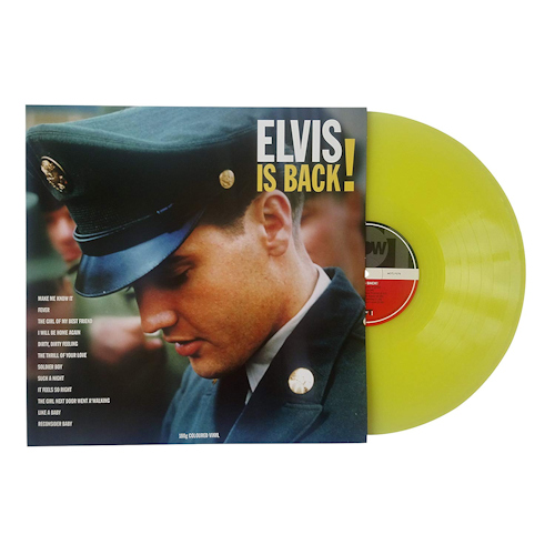 PRESLEY, ELVIS - ELVIS IS BACK! -YELLOW VINYL-PRESLEY, ELVIS - ELVIS IS BACK -YELLOW VINYL-.jpg